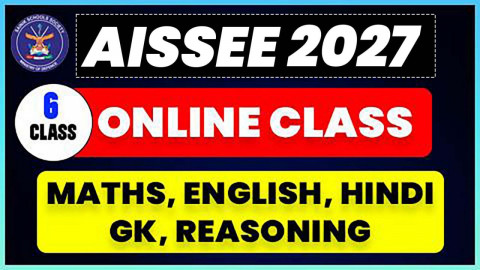 ONLINE CLASS (AISSEE 2027 - 6th Class)