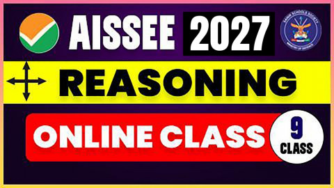 Reasoning Live Class ( AISSEE 2027 ) - CLASS 9th