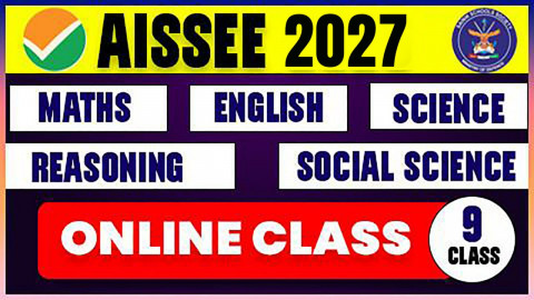 Live Class ( AISSEE 2027 ) - Class 9th
