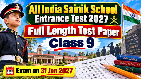 AISSEE 2027 Class 9 Free Full Length Mock Test