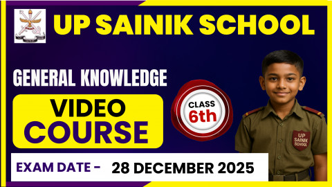 GK UP SAINIK SCHOOL CLASS 6TH