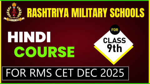 HINDI CRASH COURSE CLASS 9 [RMS]