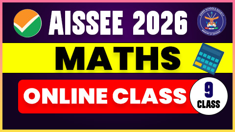Maths Live Class (AISSEE 2026) - CLASS 9th