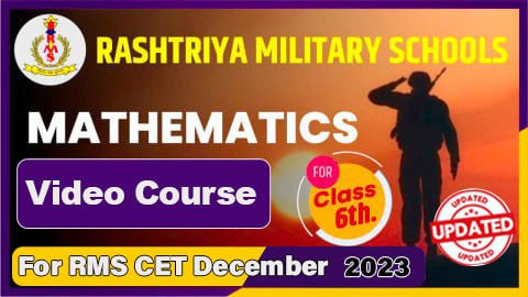 RMS Mathematics Complete Course Class 6
