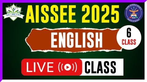ENGLISH LIVE CLASS ( AISSEE 2025 - 6th Class )
