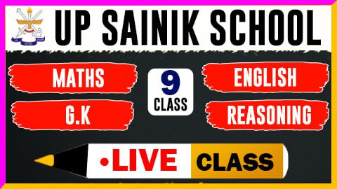 Live Class ( UPSS 2024 ) - Class IX