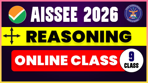 Reasoning Live Class ( AISSEE 2026 ) - CLASS 9th