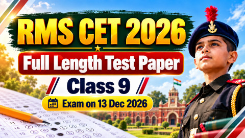 RMS CET 2026 Class 9 Free Full Length Mock Test